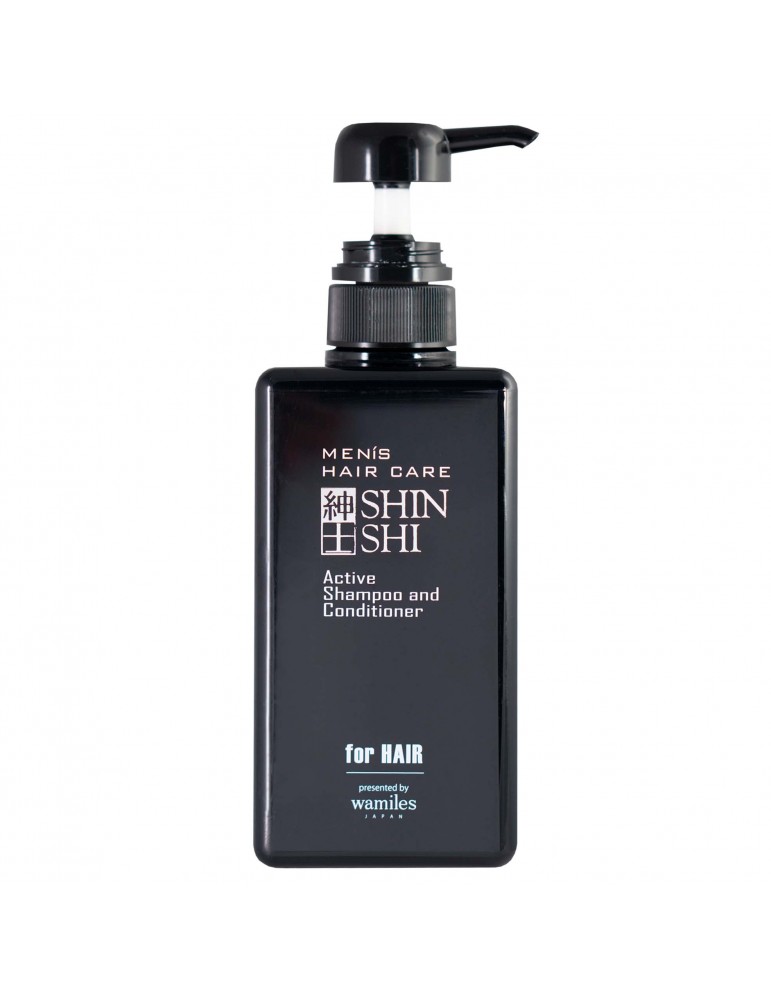 Men's Hair Care Active Shampoo and Conditioner "SHINSHI" 500ml